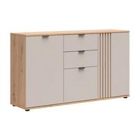 SIDEBOARD Ezra Kaschmir - Beige, Holzwerkstoff (150.5/87/40cm) - Petits-meubles