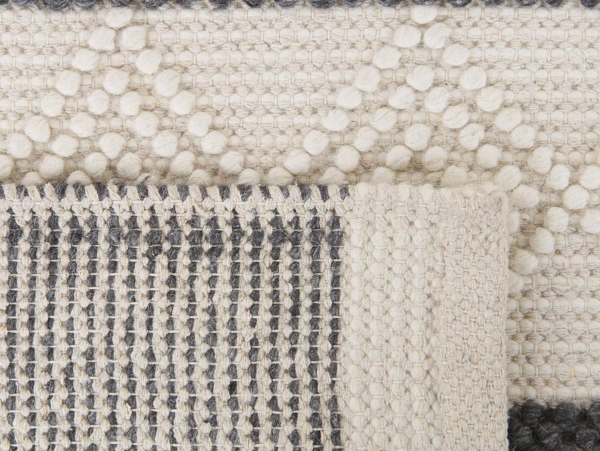 KURZFLOR-TEPPICH Davutlar 200/140 cm - Beige, Textil (140/200cm) - Beliani