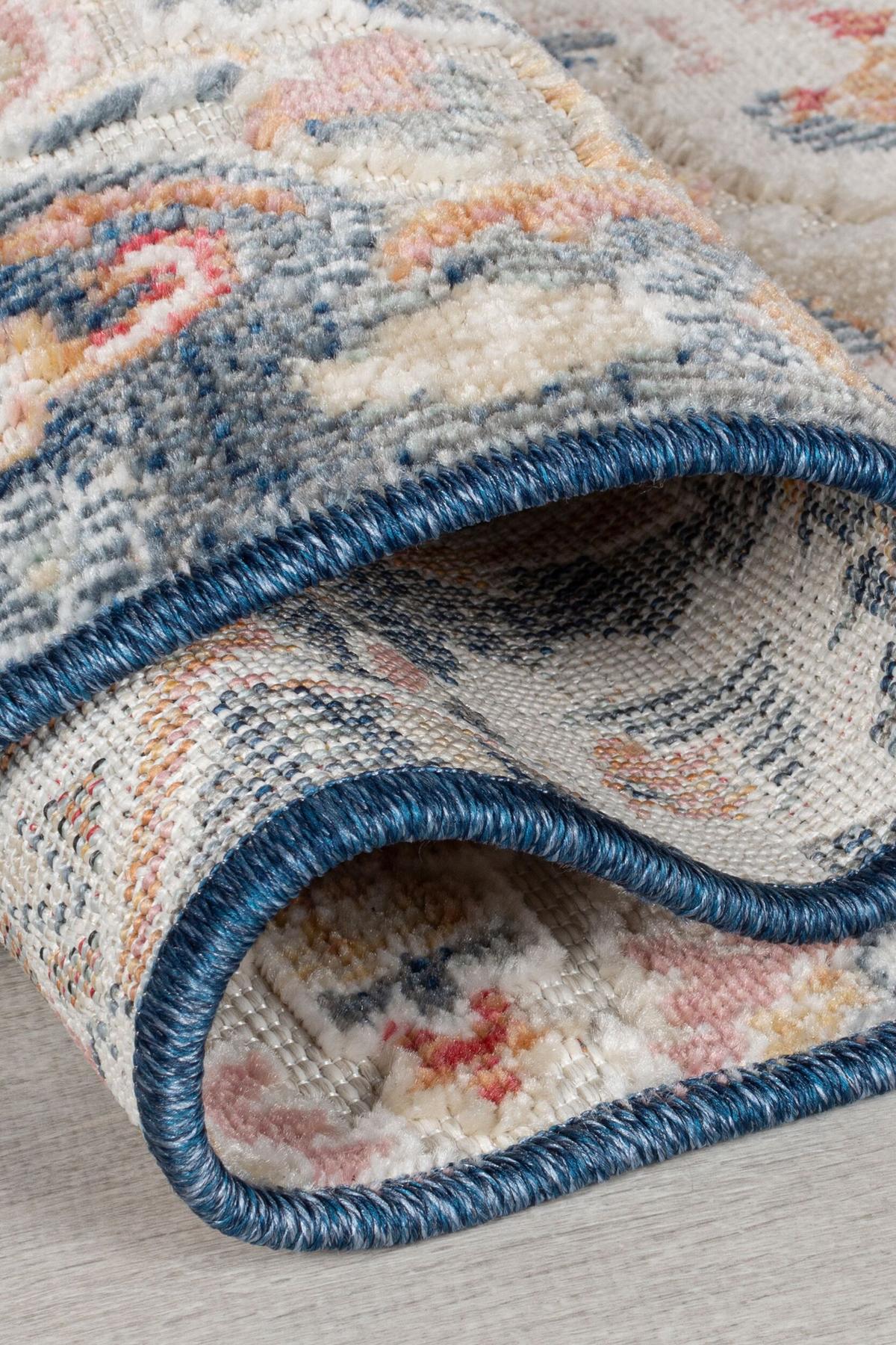 OUTDOORTEPPICH Waschbar LAGAN, floral, Bunt, 80 x 230 cm - Multicolor, Textil (80/230cm) - KADIMA DESIGN