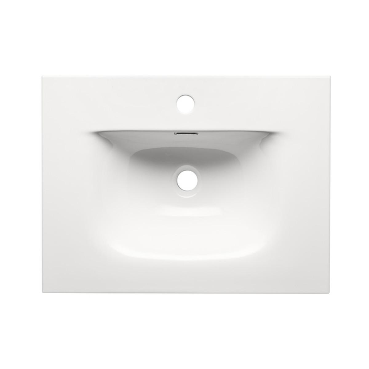 WASCHTISCH 60.2cm Adriel Beige - Beige, Holzwerkstoff (60.2/57/46cm) - Petits-meubles