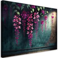 KUNSTDRUCK Blau 60/40 cm - Blau, Textil (60/40cm) - KUNSTLOFT