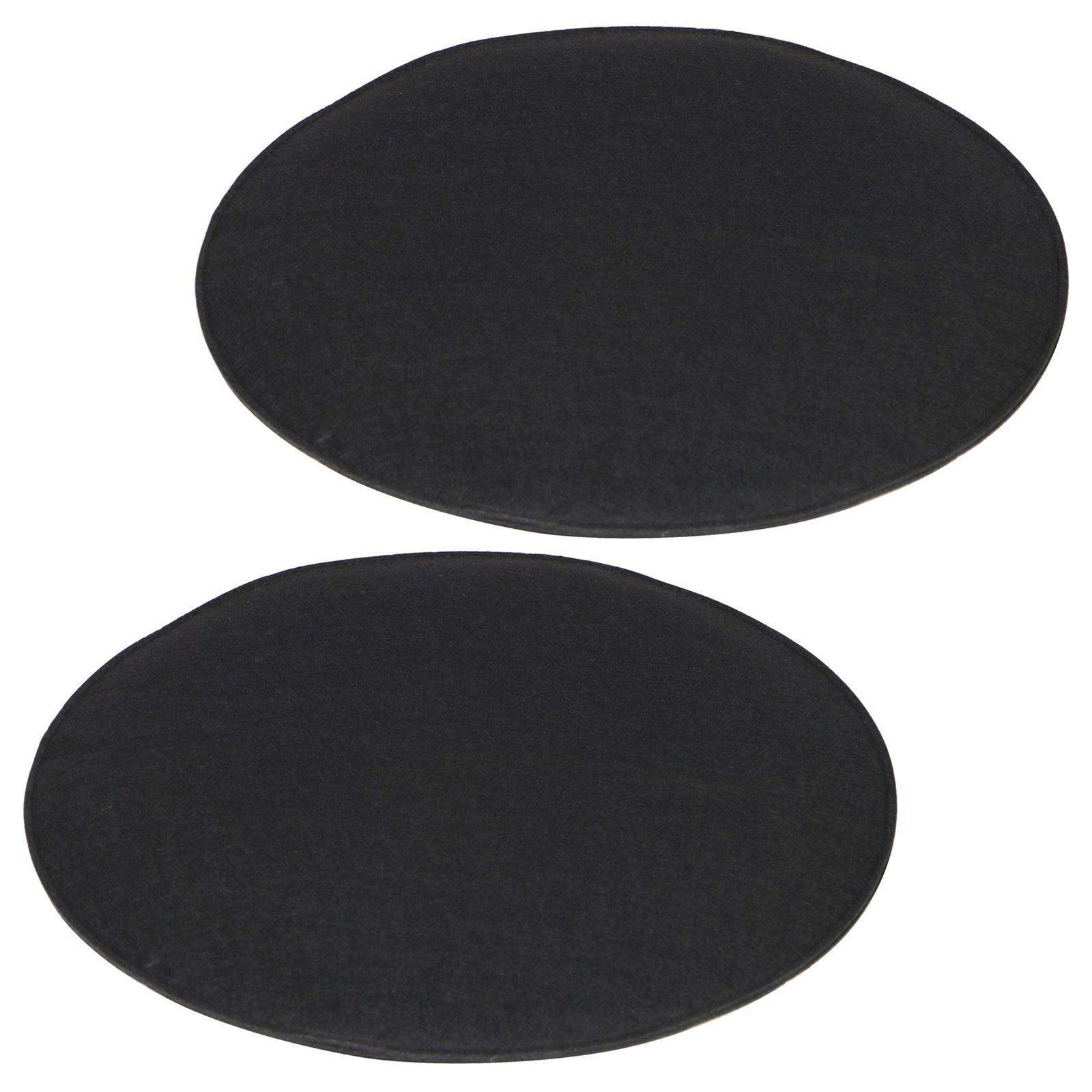 SITZKISSEN JONITA 2er-Set schwarz - Schwarz, Textil (35/35/2cm) - IDIMEX