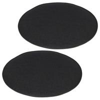 SITZKISSEN JONITA 2er-Set schwarz - Schwarz, Textil (35/35/2cm) - IDIMEX