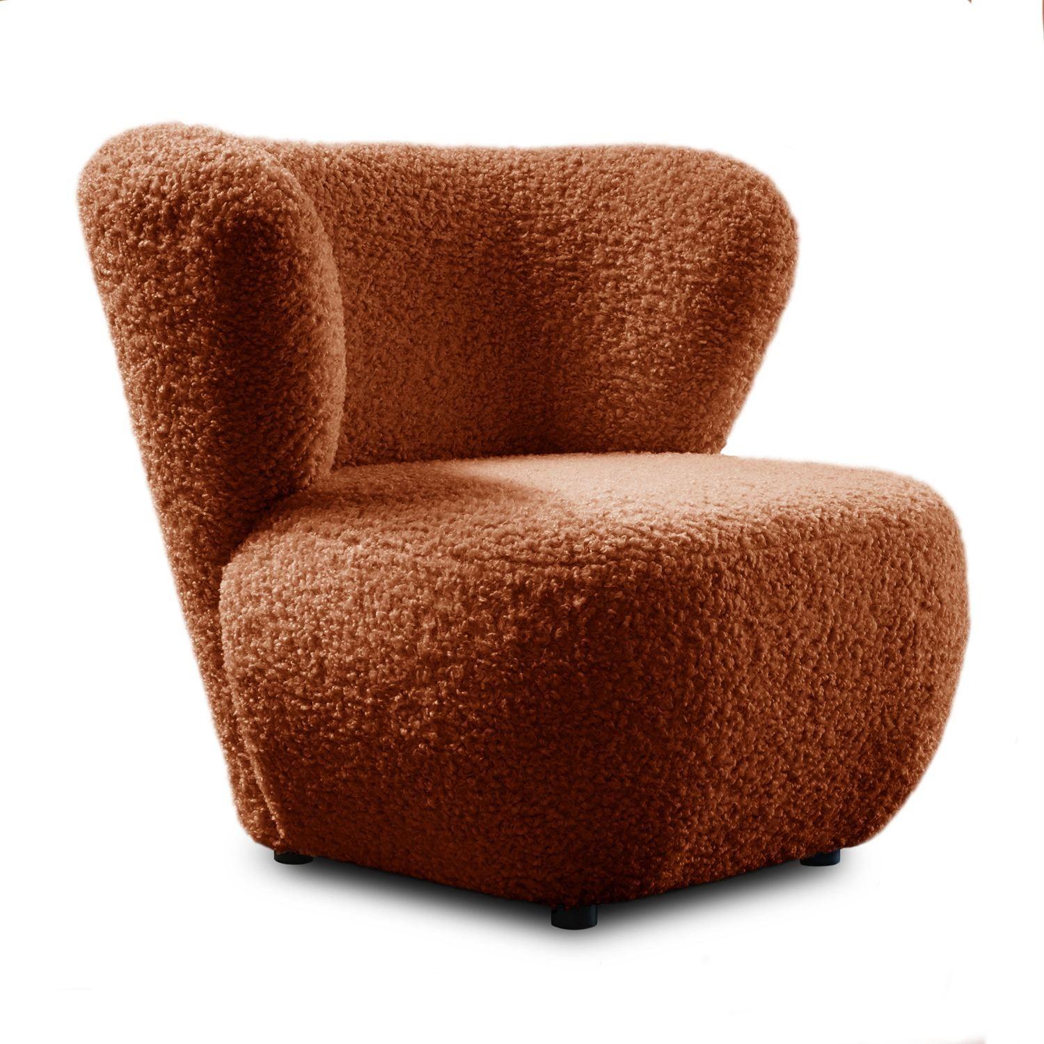 SESSEL ARLO LOUNGE Rolf 10 - Rot, Textil (85/74/58cm) - Lookway