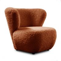 SESSEL ARLO LOUNGE Rolf 10 - Rot, Textil (85/74/58cm) - Lookway