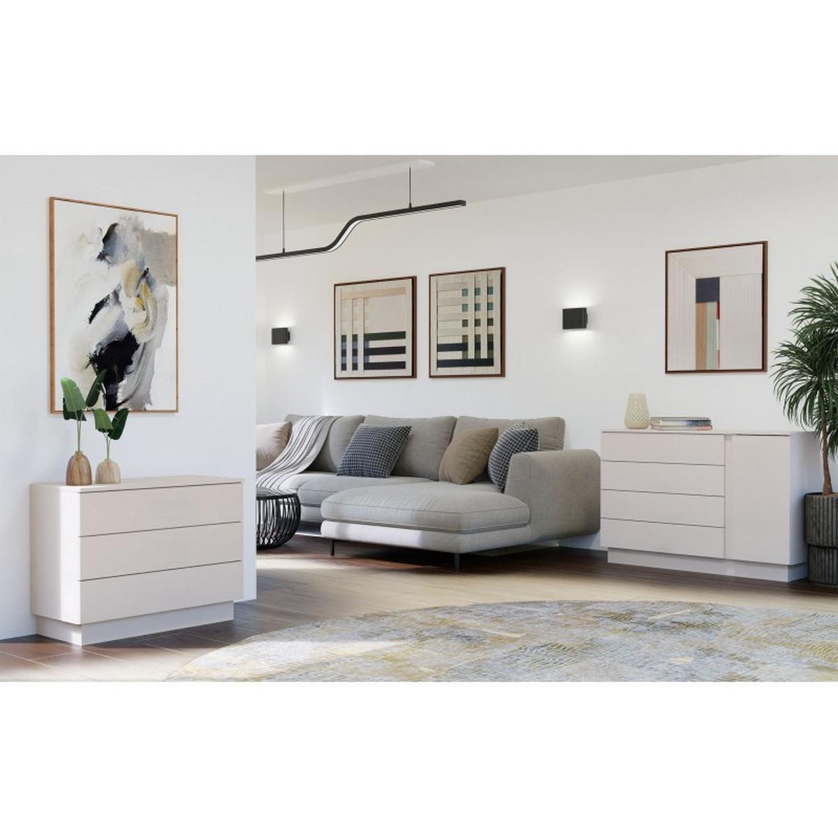 KOMMODE Kaschmir 85/66/40 - Kaschmir, Holzwerkstoff (85/66/40cm) - RAUMHIRSCH FURNITURE