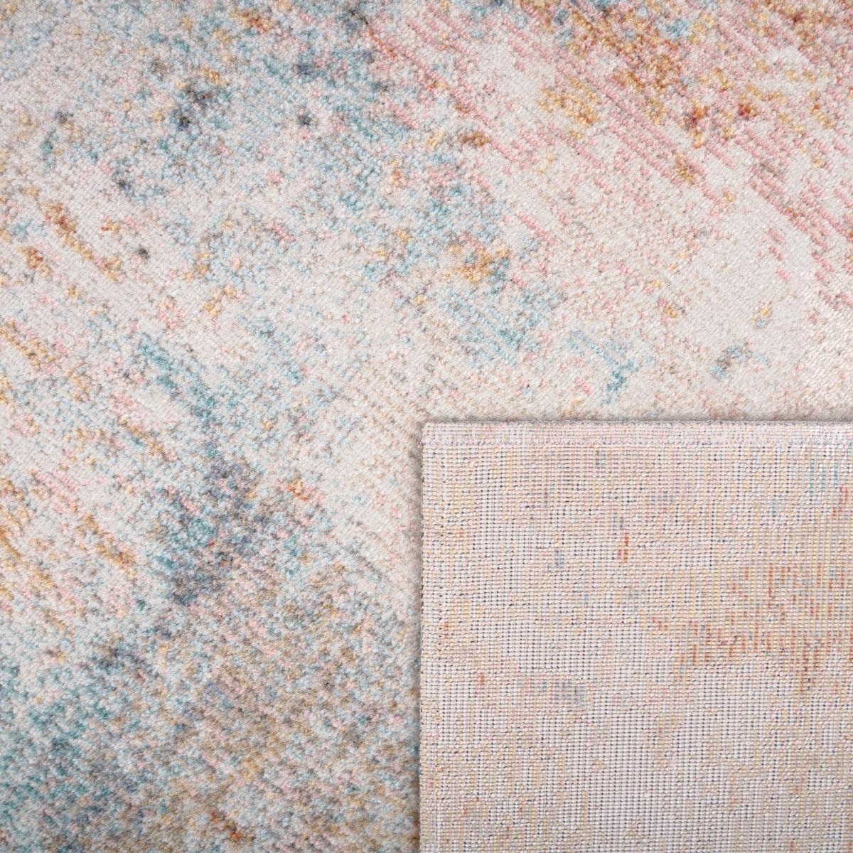 OUTDOORTEPPICH, abstrakt, Florhöhe 2 mm, Mehrfarbig, 60 x 100 cm - Multicolor, Textil (100/60cm) - KADIMA DESIGN