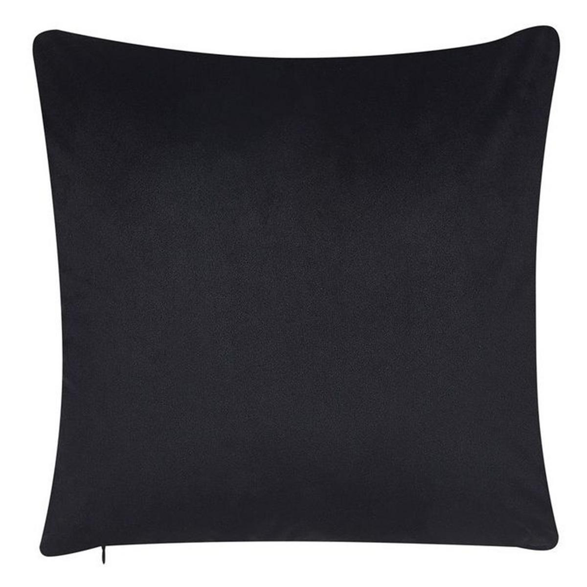 DEKOKISSEN 2er-Set Grün 45/45 cm Toadflax - Grün, Textil (45/45cm) - Beliani