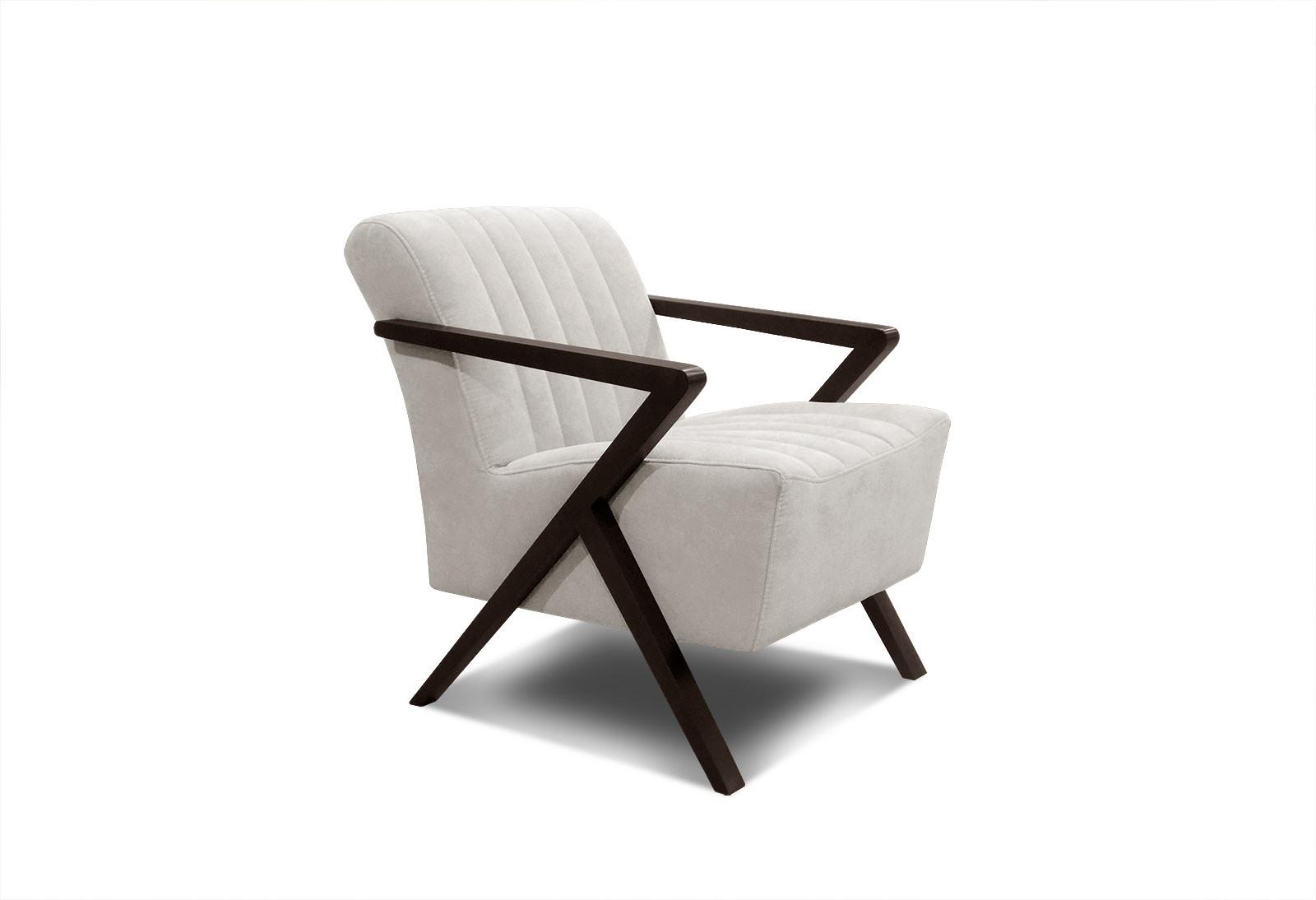 SESSEL LEBRON, ecru - Ecru, Holzwerkstoff/Textil (65/82/79cm) - Wozimo