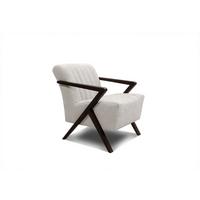 SESSEL LEBRON, ecru - Ecru, Holzwerkstoff/Textil (65/82/79cm) - Wozimo