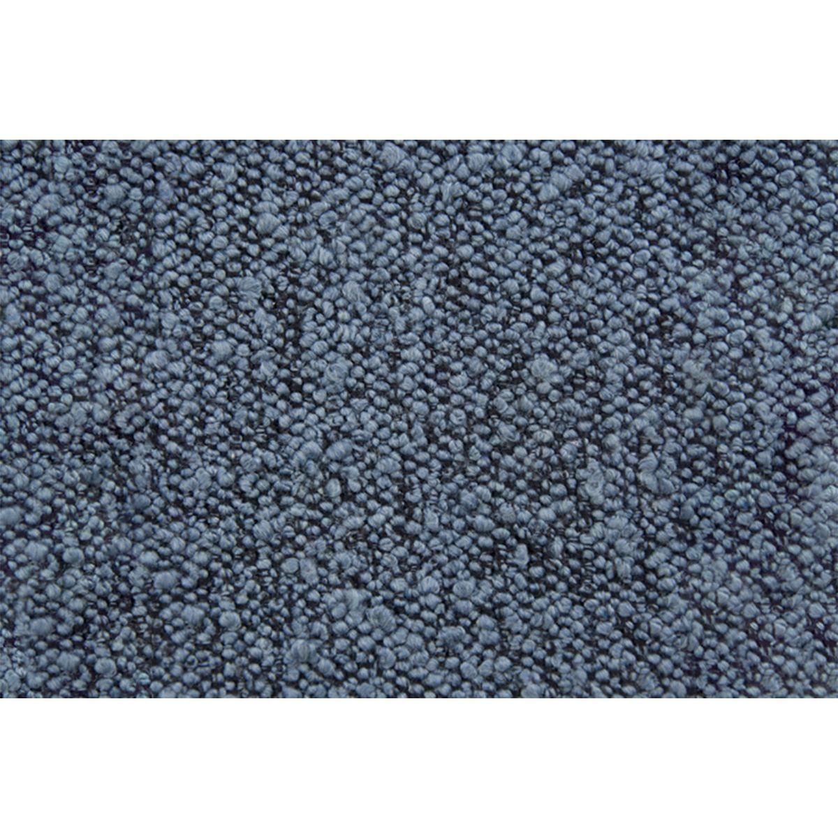 LATTENROST – Bouclé-Stoff– Bausatz zur Selbstmontage - 180x200 cm - Blau/Beige, Karton/Holz (180/200cm) - Sommeil de Plomb