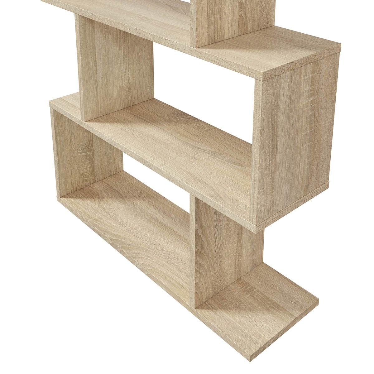 BÜCHERREGAL mit 6 Ebenen H192 cm - Athena - Eiche Artisan, Holzwerkstoff (24/192/8cm) - Calicosy