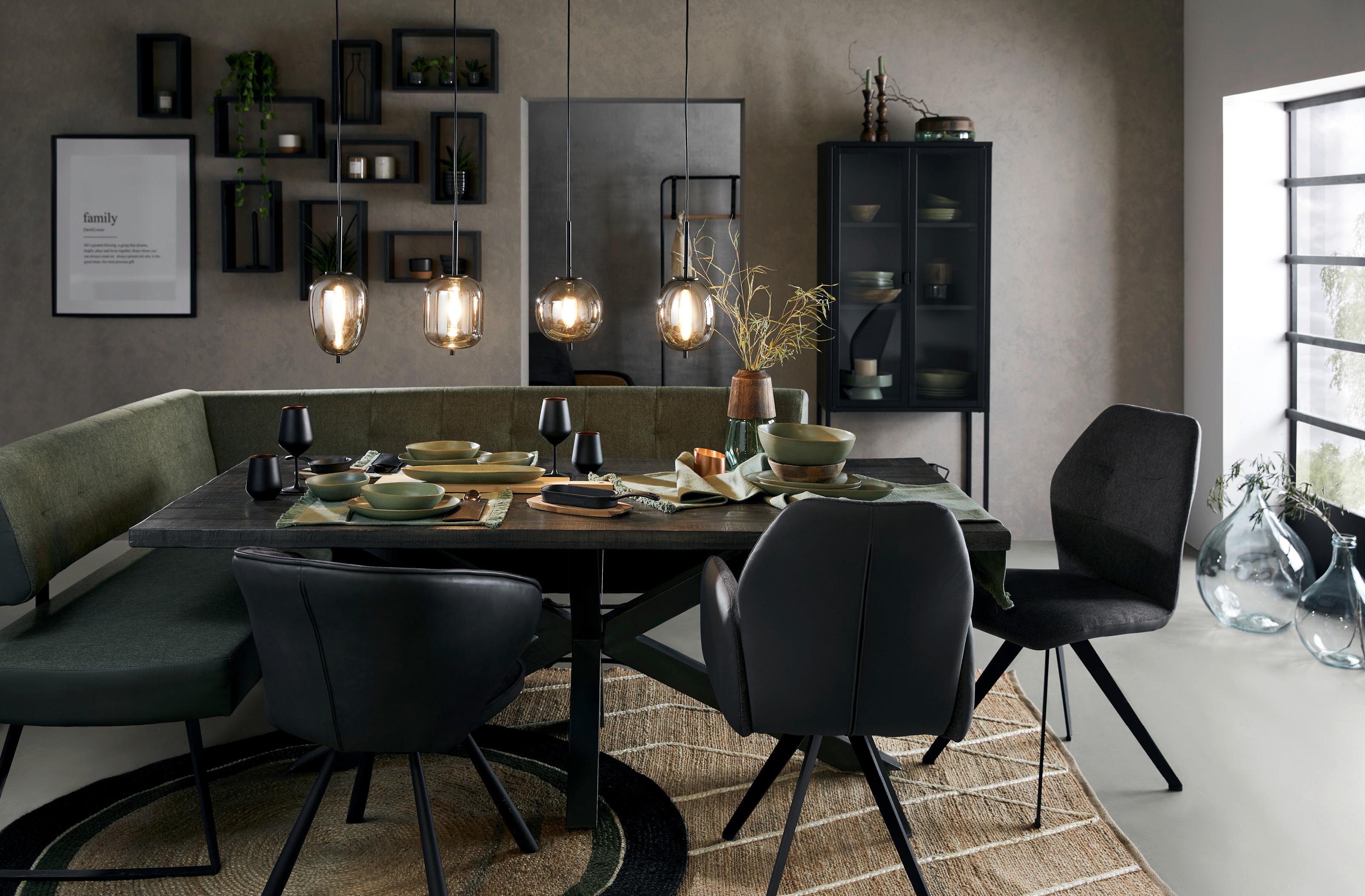 Jadalnia w stylu Oil Green