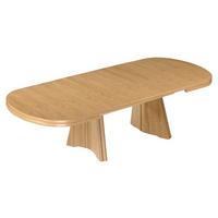FUNKTIONSTISCH Callidora höhenverstellbar und ausziehbar 125(165,5) x 71 x 54-73 Couchtisch massiv Eiche Natur P40 - Braun, Holz (125/71/54cm) - 58aufmkessel