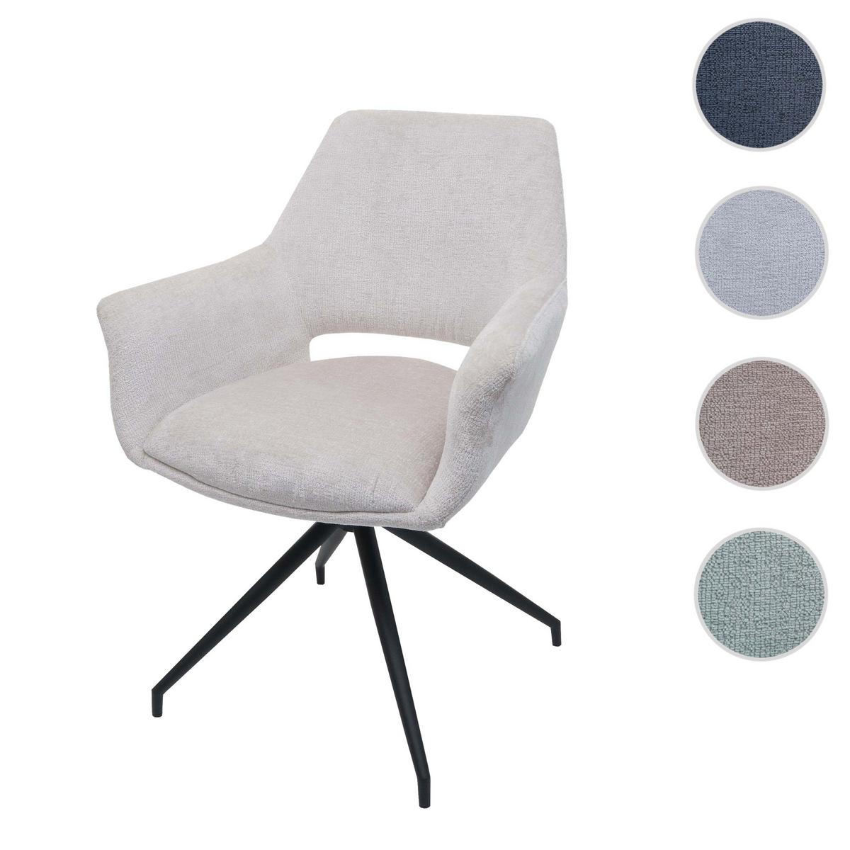 ESSZIMMERSTUHL Cremeweiß - Creme/Weiß, Textil (65/86/60cm) - MCW