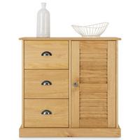 KOMMODE VENETA gebeizt/gewachst - Kieferfarben, Holz (78/75/40cm) - IDIMEX