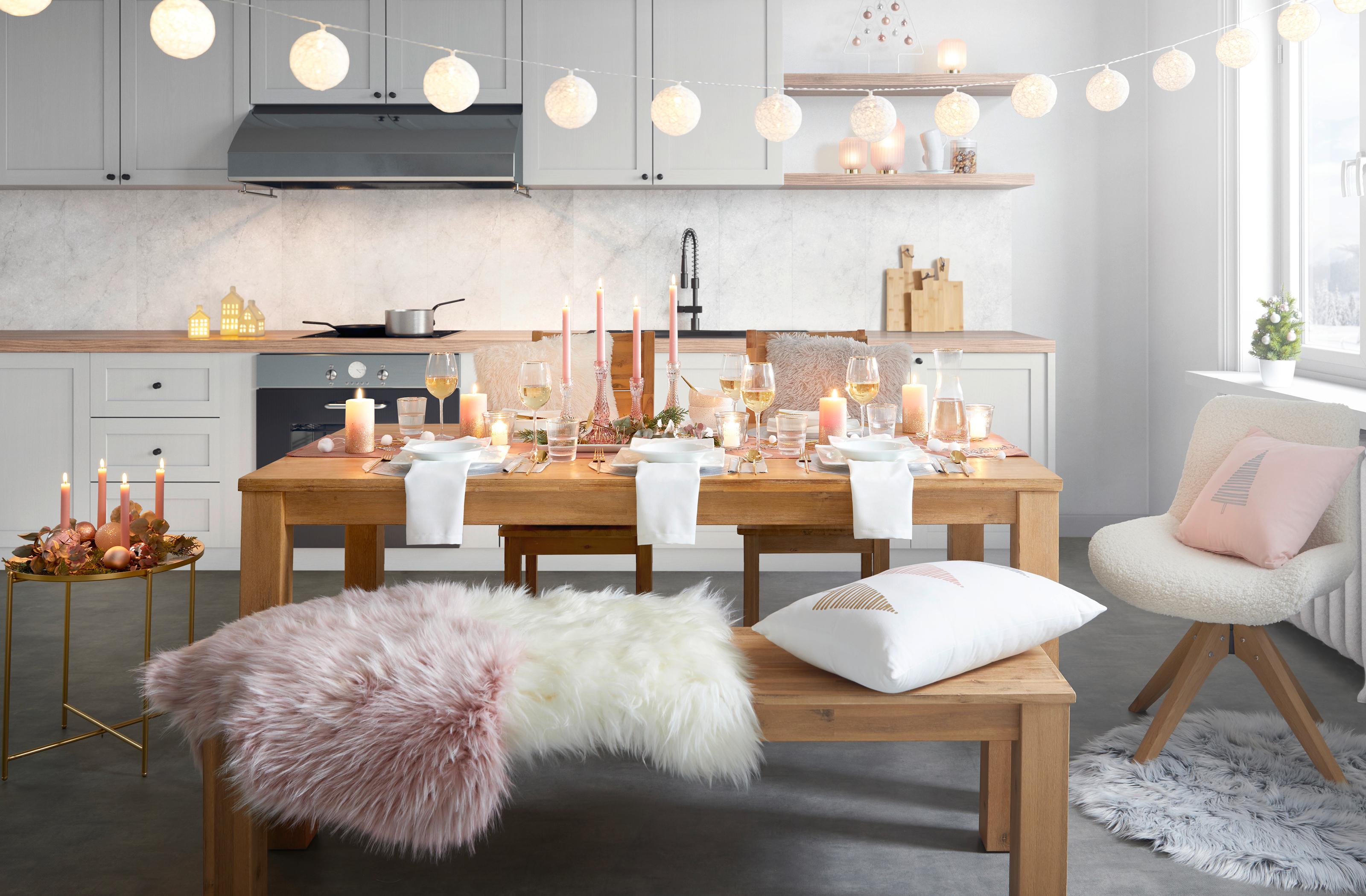 Jadalnia w stylu winter miracle