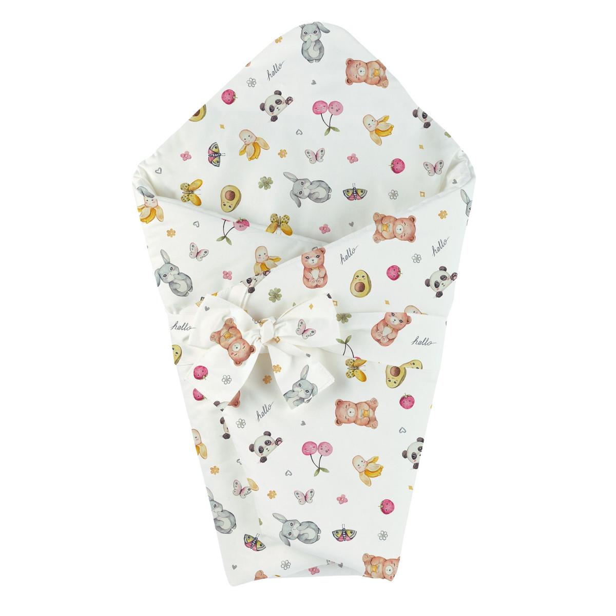 BABY Bambus-Bettwäsche Candycute - Weiß, Textil (75/75cm) - waldin