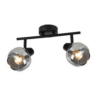 DECKENSTRAHLER Hellig 20/19/30 cm - Grau, Metall (30/20/19cm) - ZMH