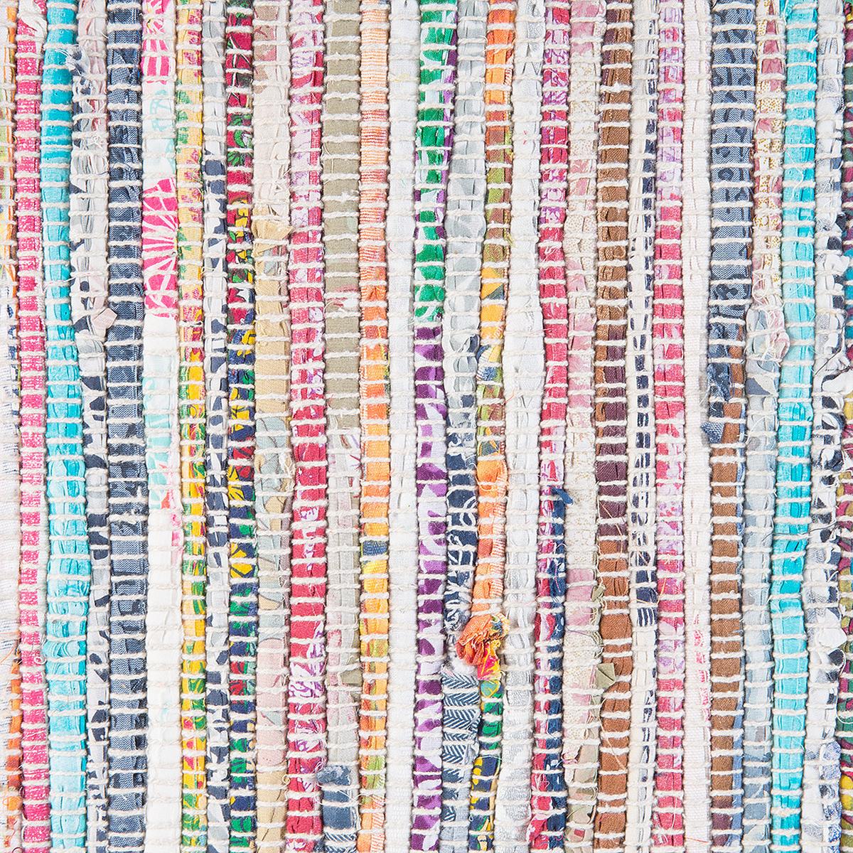 TEPPICH geflochten Mersin 200/140 cm - Multicolor, Textil (140/200cm) - Beliani