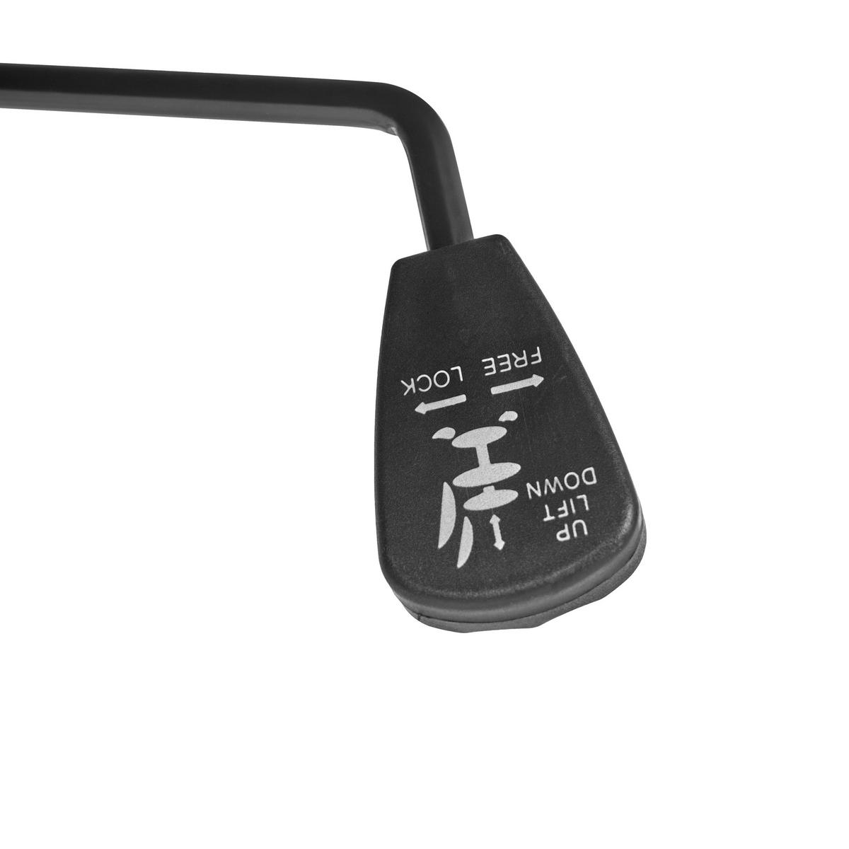 BÜROSTUHL Kunstleder Schwarz Bendra - Schwarz, Kunststoff (61/98/58cm) - Beliani