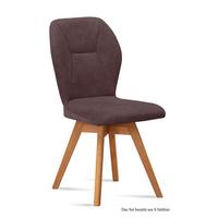 ESSZIMMERSTUHL drehbar (8er-Set) Draga 51x92x60 Eiche geölt/Braun - Eichefarben/Braun, Kunststoff (60/92/51cm) - 58aufmkessel