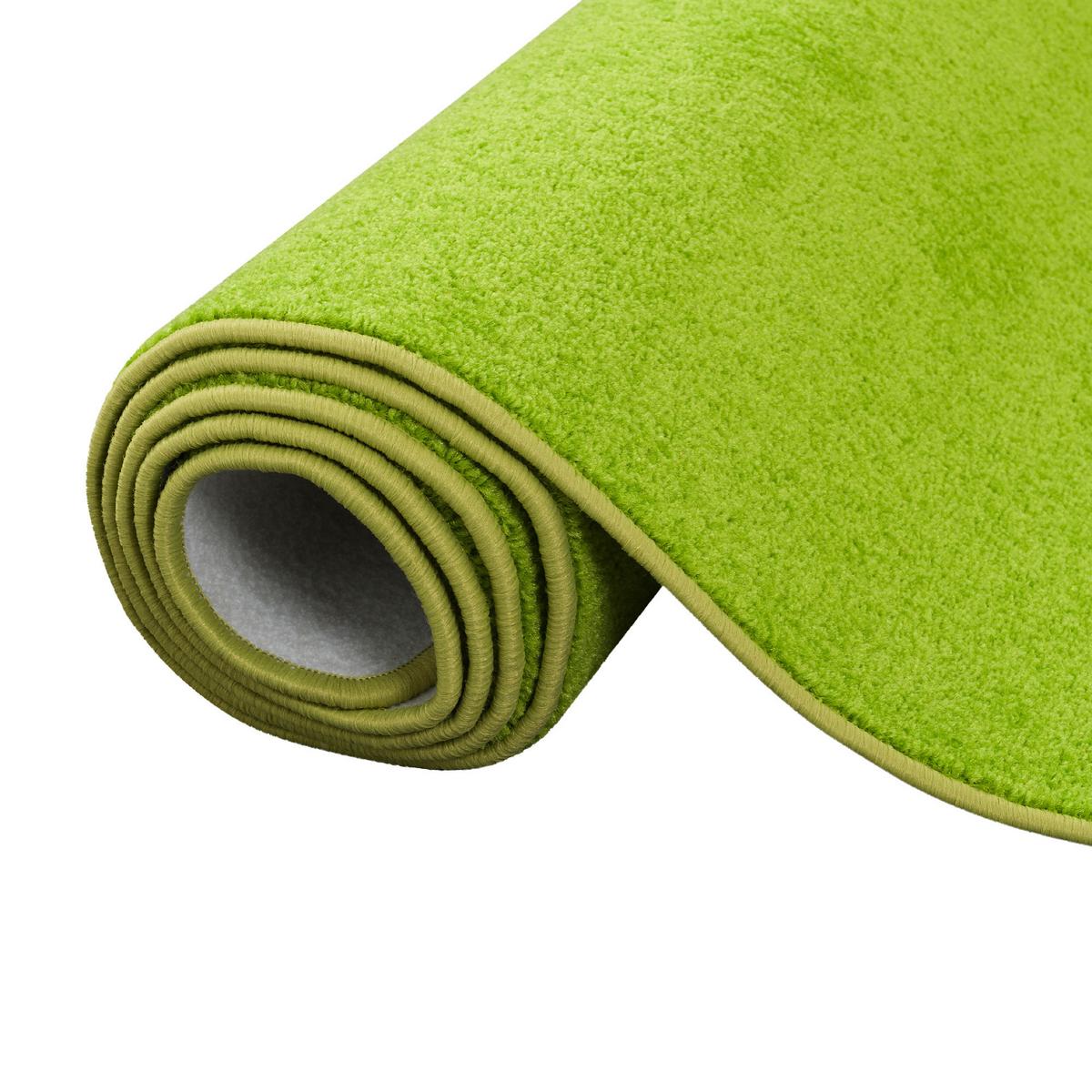 TREND VELOURS TEPPICH JOY - Limette, Textil (200/250cm) - Snapstyle