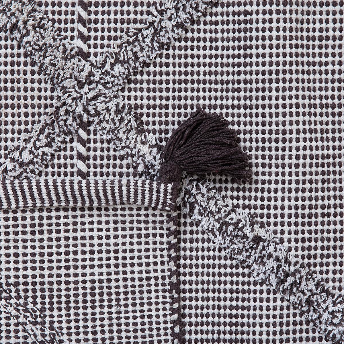 KURZFLOR-TEPPICH Tuzla 150/80 cm - Braun, Textil (80/150cm) - Beliani