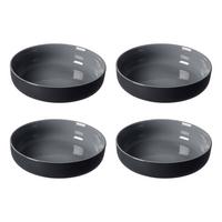 SCHALEN Jasper Schwarz ø 19.0 cm 4er Set - Schwarz, Keramik (19cm) - Ritzenhoff Breker