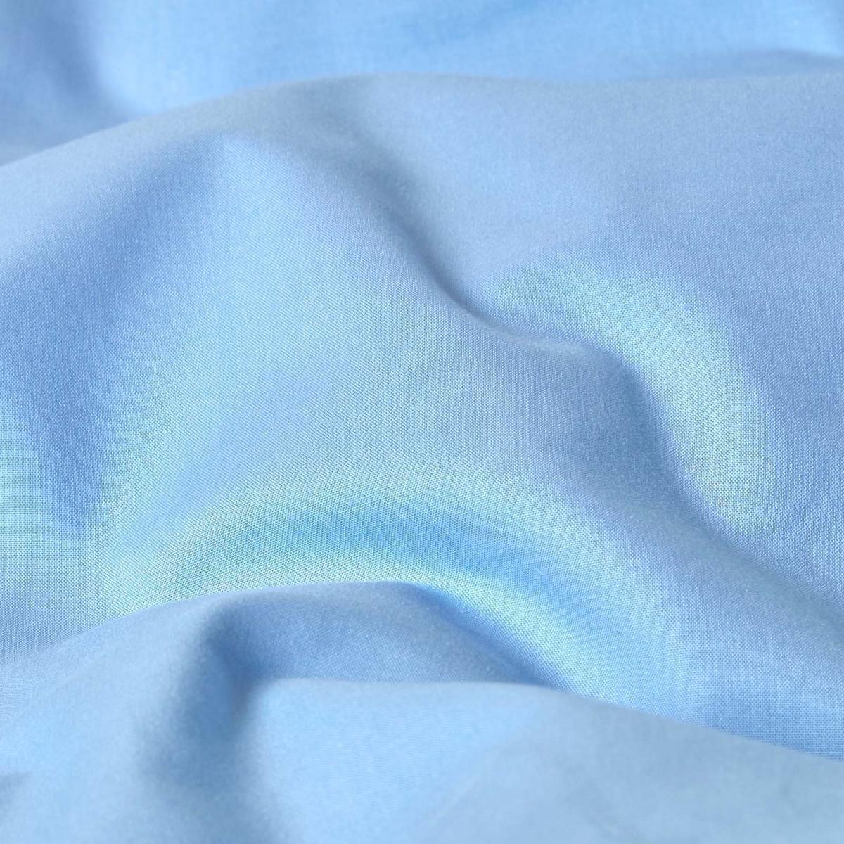 KISSENBEZUG Perkal mit Stehsaum, Fadendichte 200 - Blau, Textil (48/74cm) - Homescapes