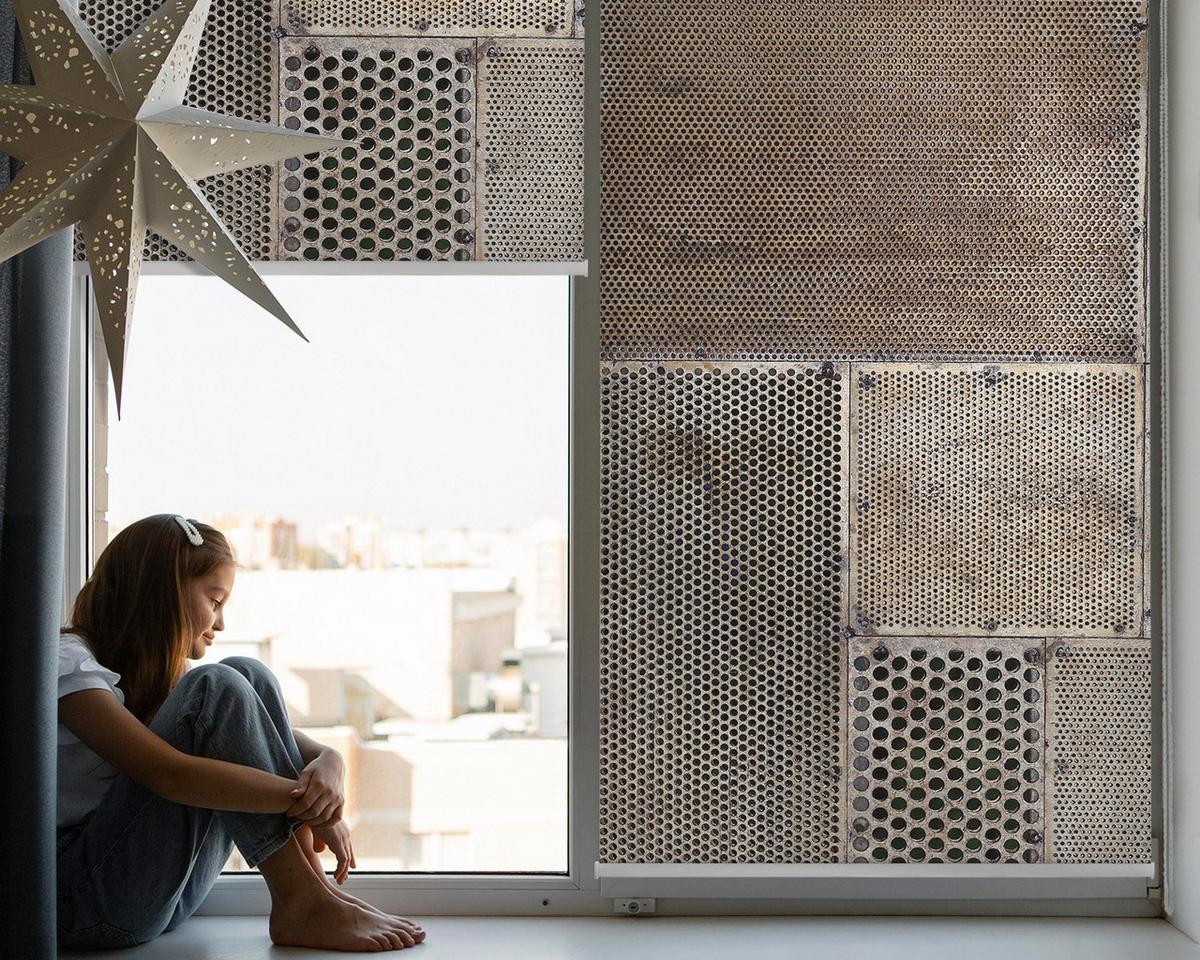 INNENROLLO - Fensterrollo - Rollo - 90x140 cm - Metallwand - Braun, Kunststoff (90/140/0.5cm) - TULUP