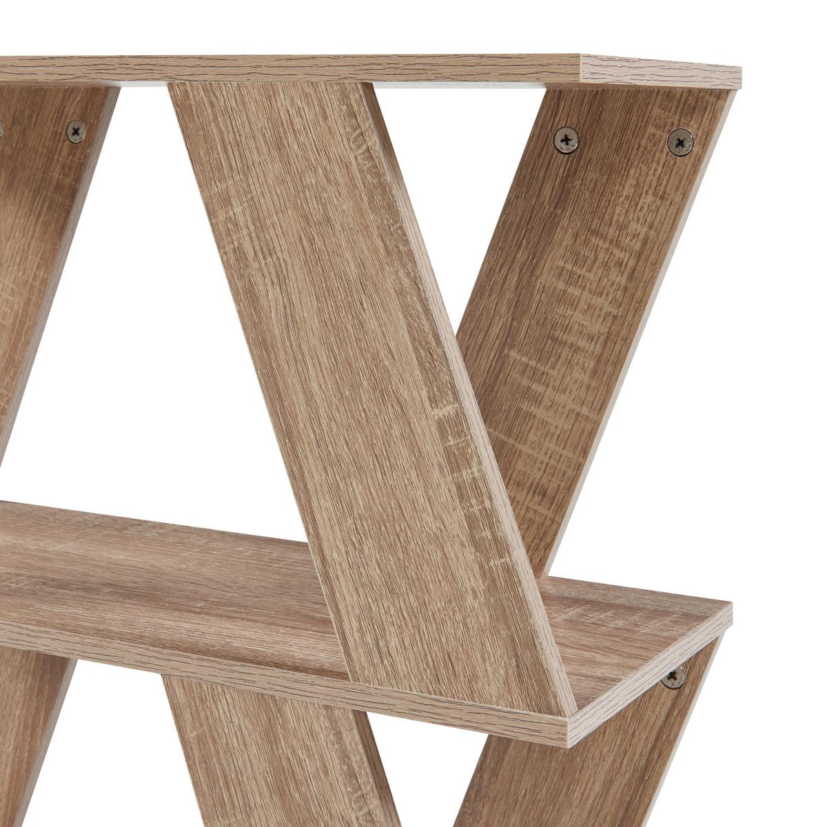 BEISTELLTISCH Nome - Eichefarben, Holzwerkstoff (60/22/57cm) - [en.casa]