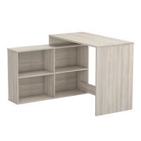 ECKSCHREIBTISCH mit umkehrbarer Ausrichtung, 4 Fächer, L111,9 cm - Corner - Eiche Artisan, Holzwerkstoff (51.7/100.7/76.7cm) - Calicosy