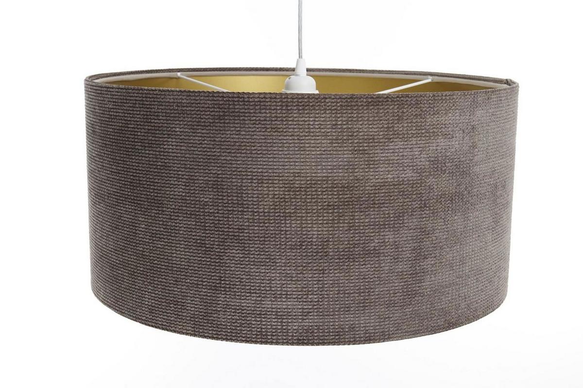HÄNGELEUCHTE Gold 40/20 cm - Goldfarben/Braun, Kunststoff (40/0.4/20cm) - ONZENO