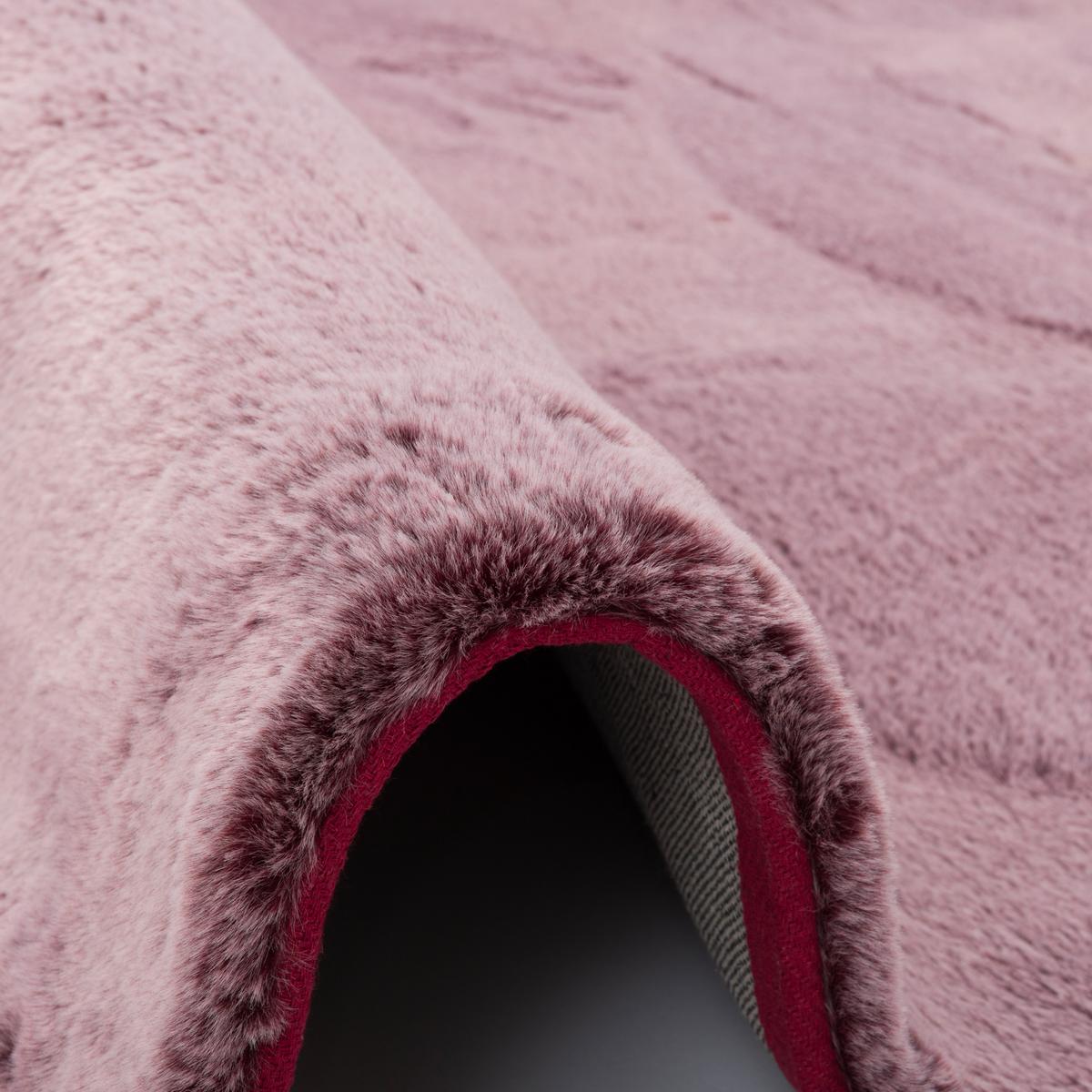 FELLTEPPICH LUXUS SUPER SOFT PLUSH - Beere, Textil (160/230cm) - Pergamon