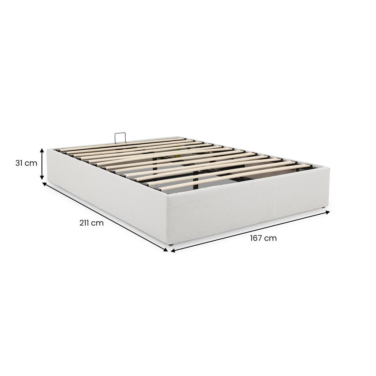FUTONBETT BLISS 160x200 cm grau - Grau, Textil (160/200cm) - IDIMEX
