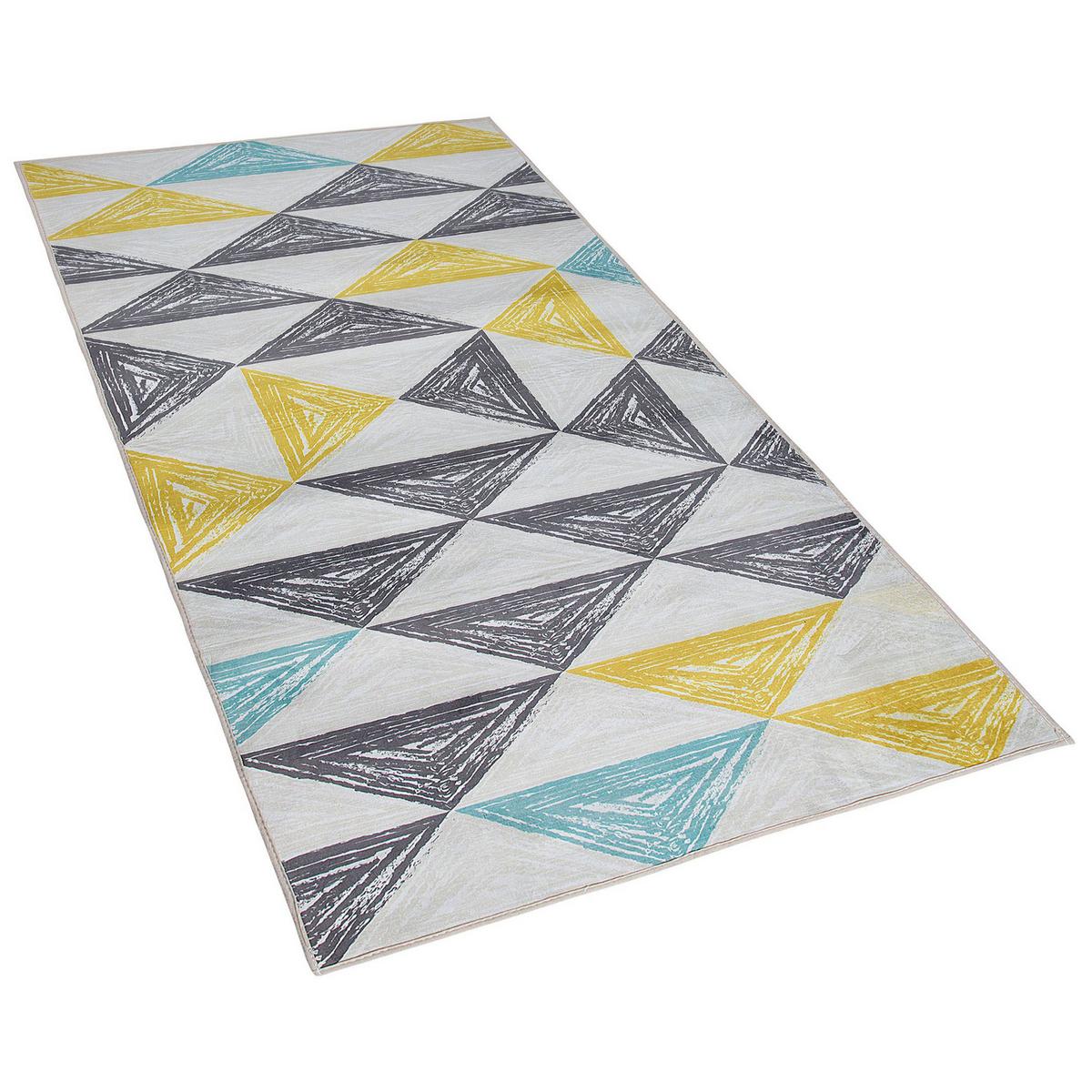 KURZFLOR-TEPPICH Kalen 150/80 cm - Multicolor, Kunststoff (80/150cm) - Beliani
