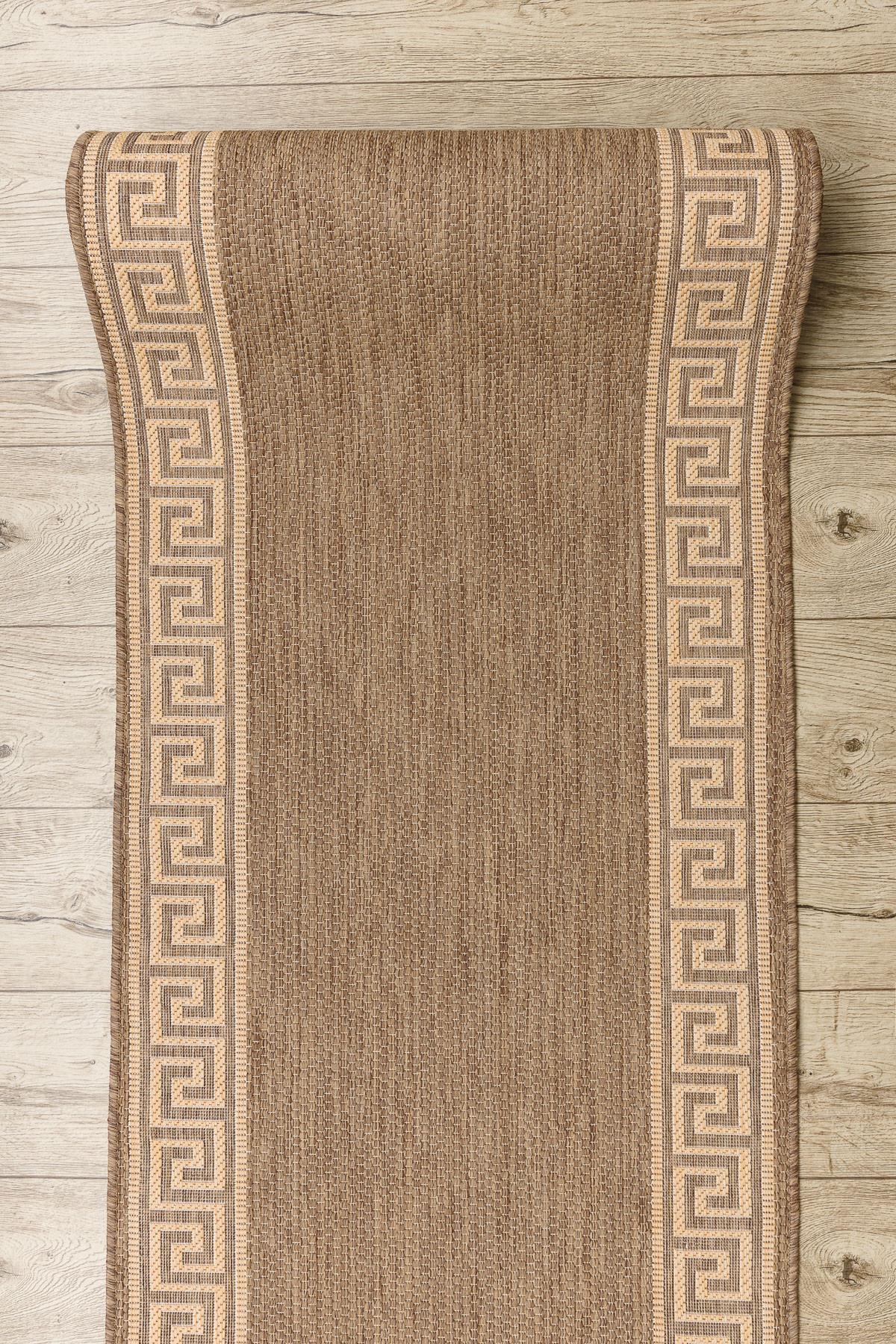 LÄUFER SIZAL FLOORLUX 80/120 cm - Braun, Textil (80/120cm) - rugsX