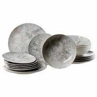 TELLER-SET Cecina Perle 18-tlg. - Perlmutt, Keramik (2/2/2cm) - Ritzenhoff Breker