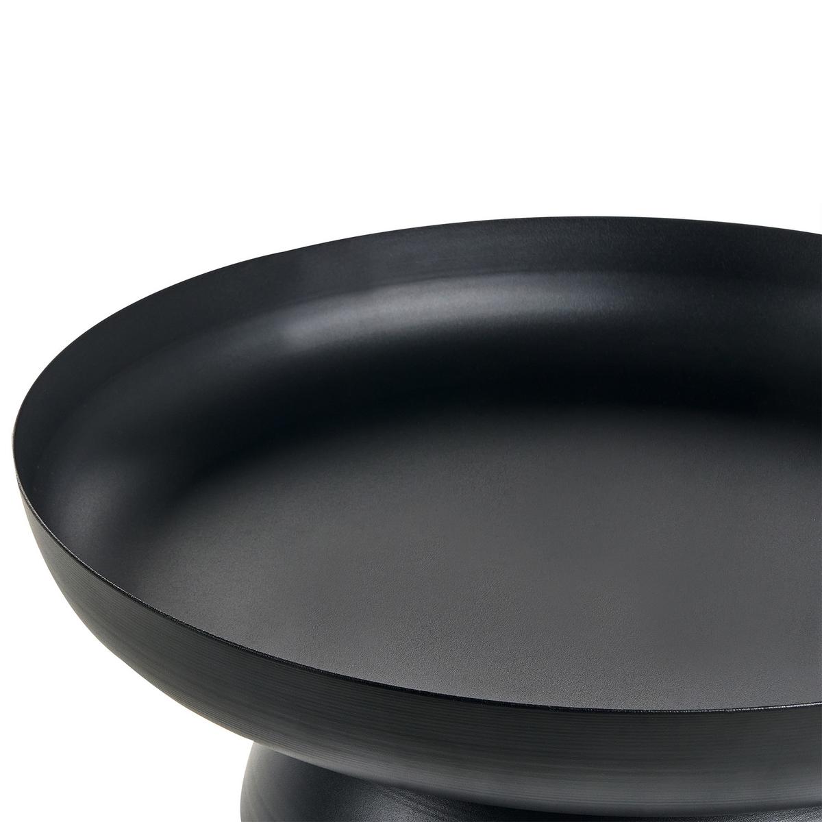 BEISTELLTISCH Metall Schwarz Torrens - Schwarz, Metall (45/45/46cm) - Beliani