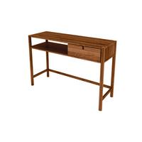 SCHMINKTISCH INA Wildeiche - Mokka, Holz (65/120/80cm) - byoak