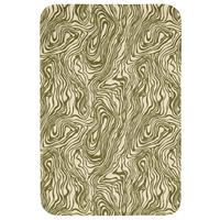 BADEMATTE Abstrakt - Marmor - Grün 60x90 cm - Dunkelgrün, Textil (60/90cm) - OnlyWow