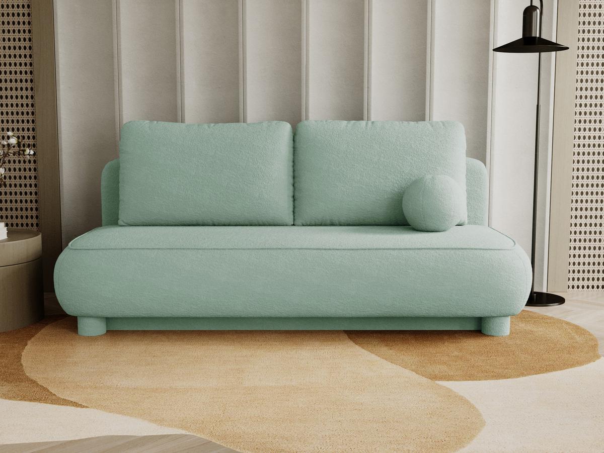 SCHLAFSOFA Gaja - Mintgrün, Holz/Textil (209/96/96cm) - MIRJAN24