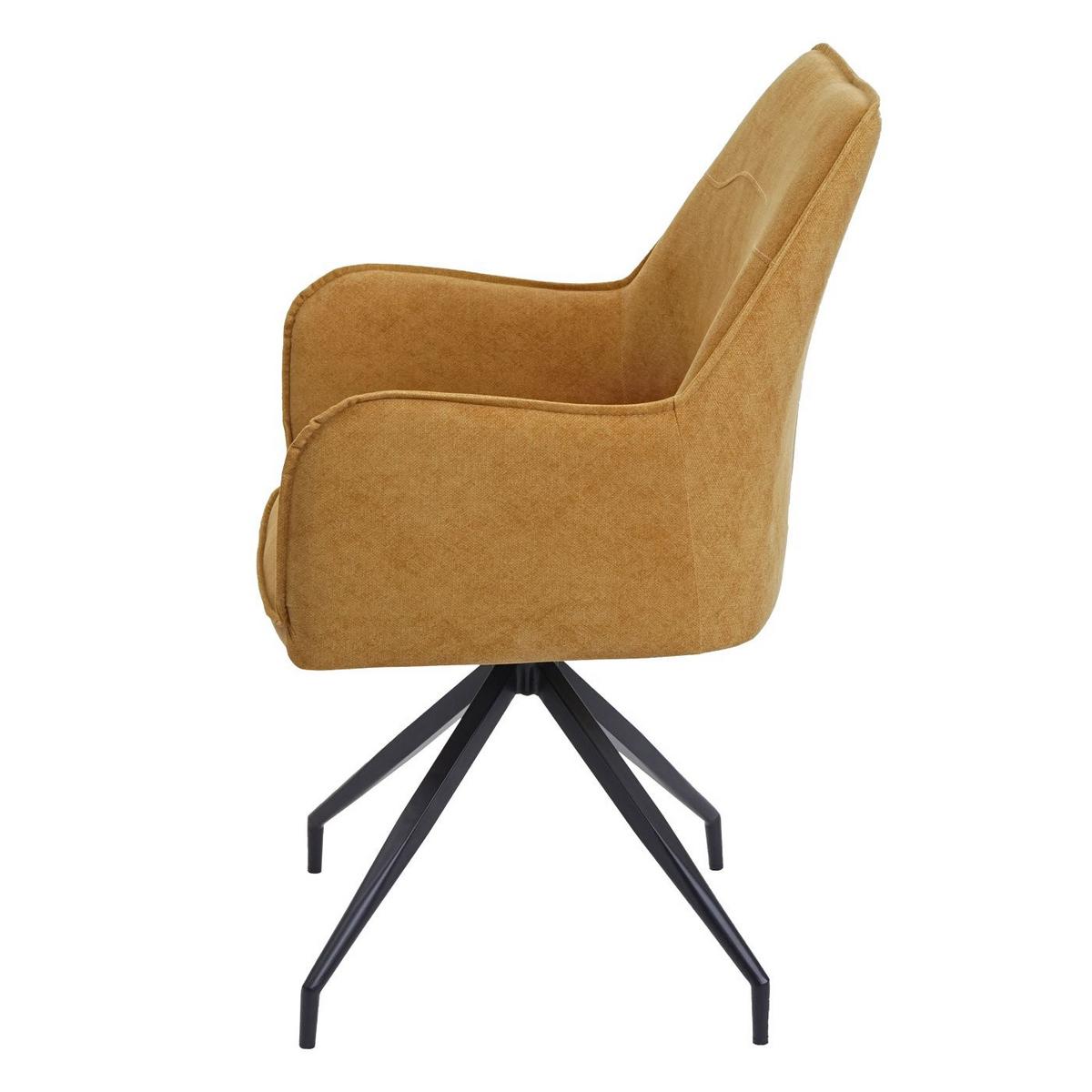 ESSZIMMERSTUHL Gelb - Gelb, Textil (59/91/60cm) - MCW