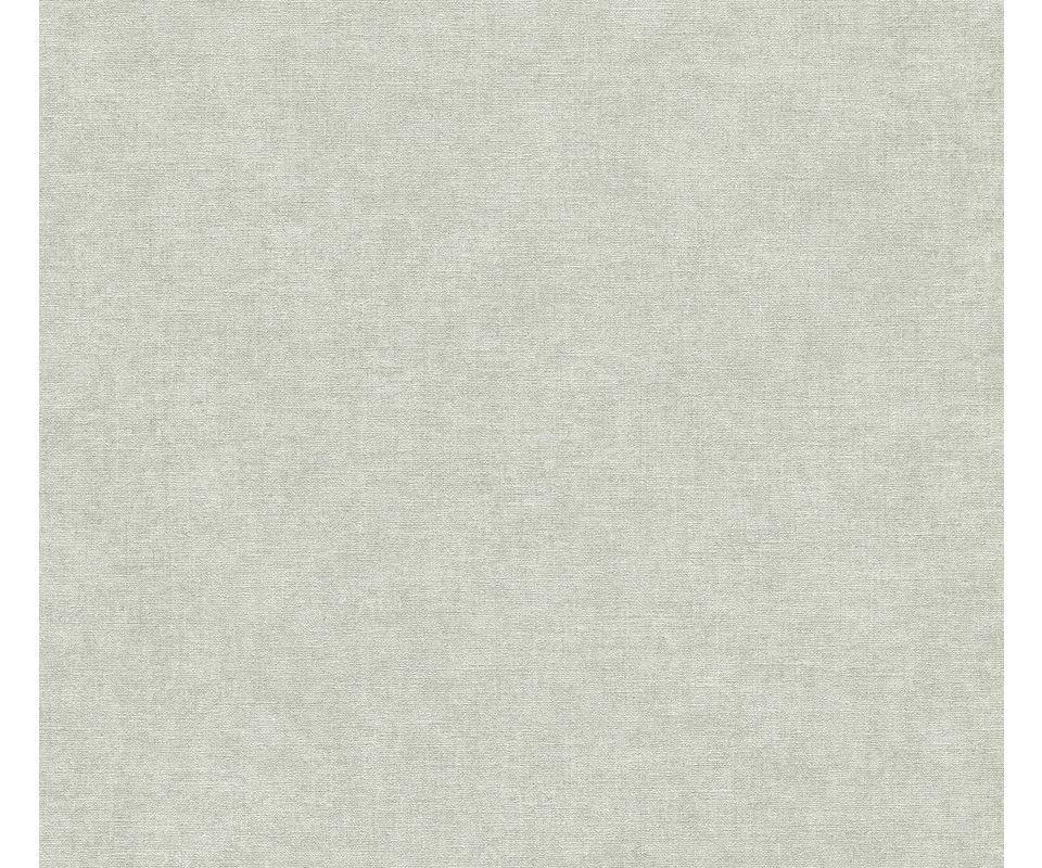 VLIESTAPETE Silber 53/1005 cm - Silberfarben, Textil (53/1cm) - KUNSTLOFT