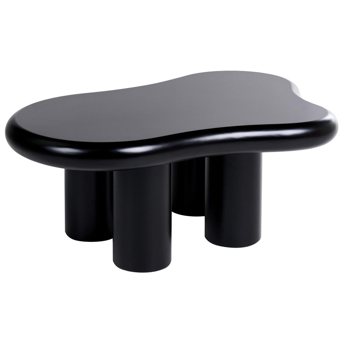 COUCHTISCH Schwarz Ondle - Schwarz, Holzwerkstoff (70/100/40cm) - Beliani