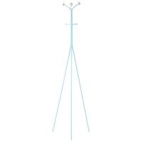 GARDEROBENSTÄNDER Hellblau Arnot - Hellblau, Metall (50/176/50cm) - Beliani