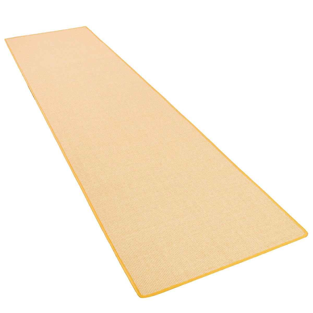 SISAL NATUR LÄUFER TEPPICH - Honig, Textil (80/400cm) - Snapstyle