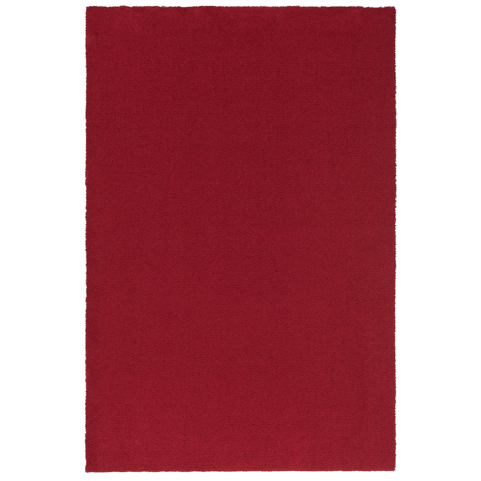 LUXUS HOCHFLOR SHAGGY TEPPICH VELVET - Weinrot, Textil (133/133cm) - Snapstyle