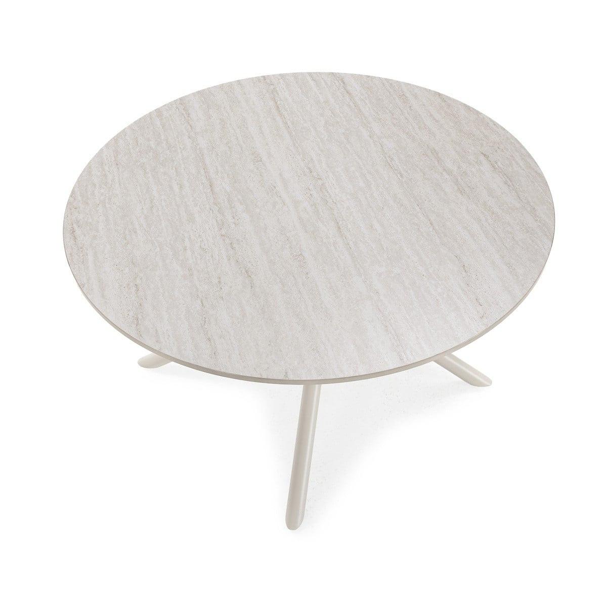 COUCHTISCH mit Metallbeinen 80/45/80 cm - Beige, Metall (90/80/45cm) - Calicosy